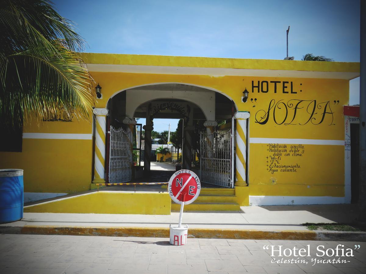 Hotel Sofía Celestun Exterior foto